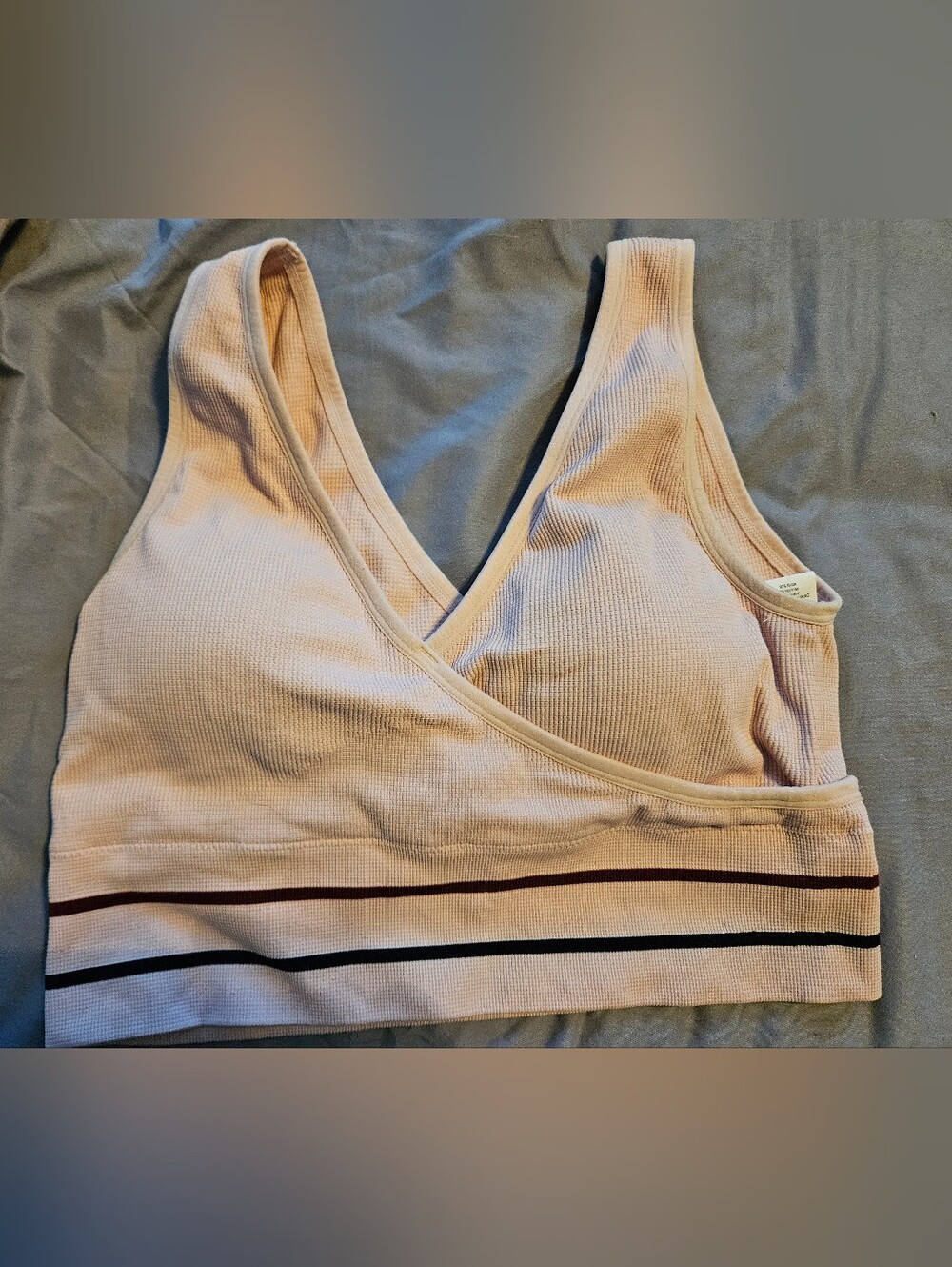 🥳 2 Items / $20 🥳 ZYIA Ribbed Crossover Padded Sports Bralette